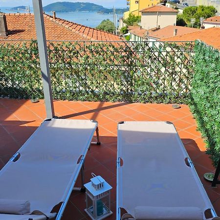Apartmán La Terrazza Sul Golfo Dei Poeti Con Vista Mare Pitelli Exteriér fotografie