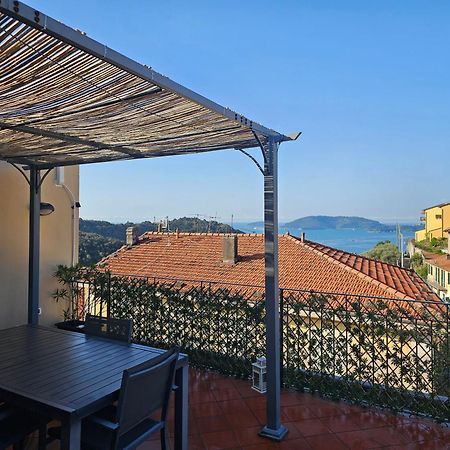 Apartmán La Terrazza Sul Golfo Dei Poeti Con Vista Mare Pitelli Exteriér fotografie