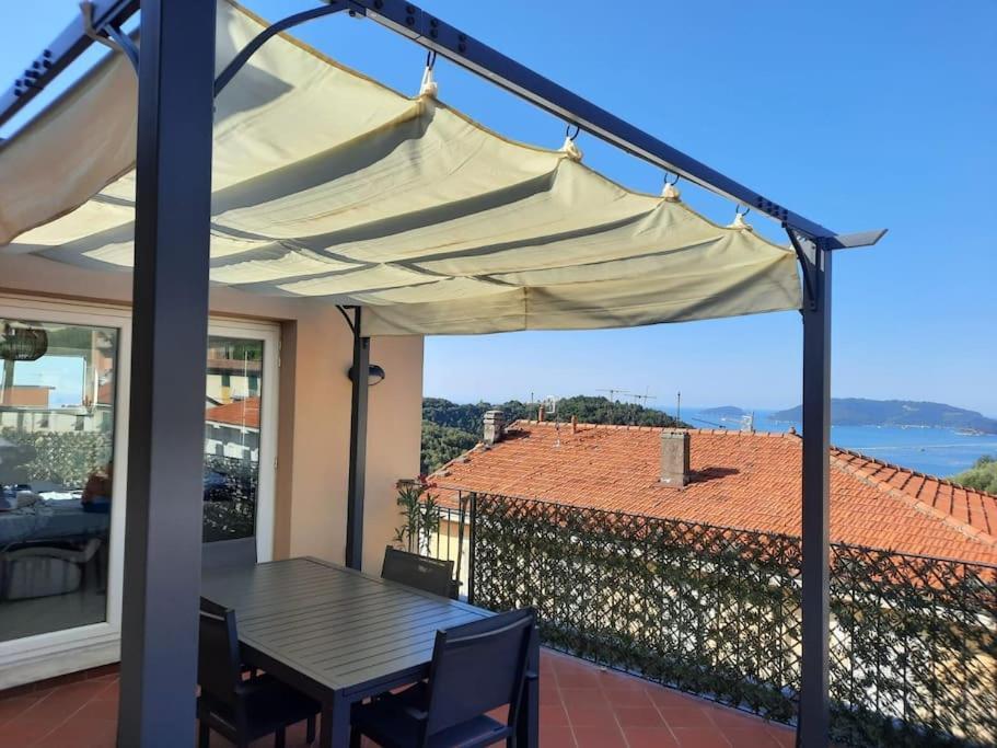 Apartmán La Terrazza Sul Golfo Dei Poeti Con Vista Mare Pitelli Exteriér fotografie