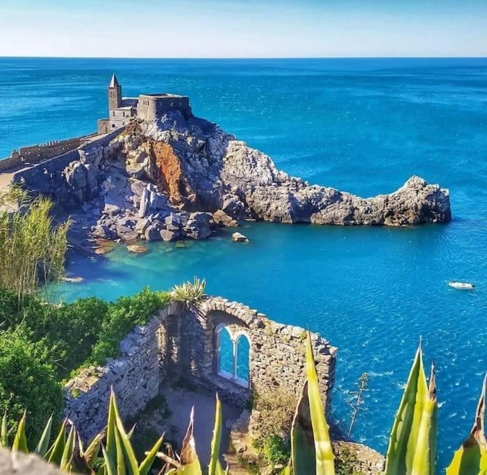 Apartmán La Terrazza Sul Golfo Dei Poeti Con Vista Mare Pitelli Exteriér fotografie