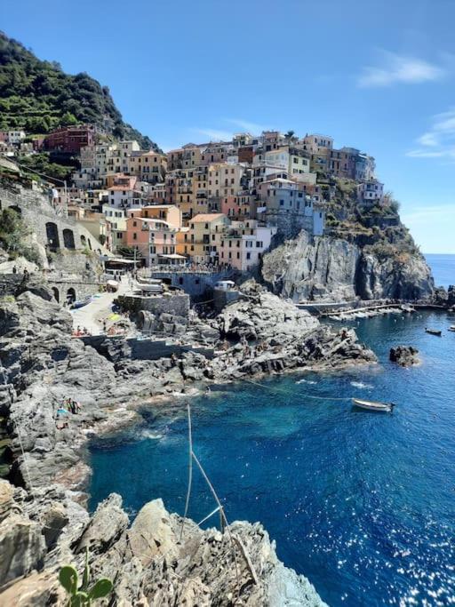 Apartmán La Terrazza Sul Golfo Dei Poeti Con Vista Mare Pitelli Exteriér fotografie