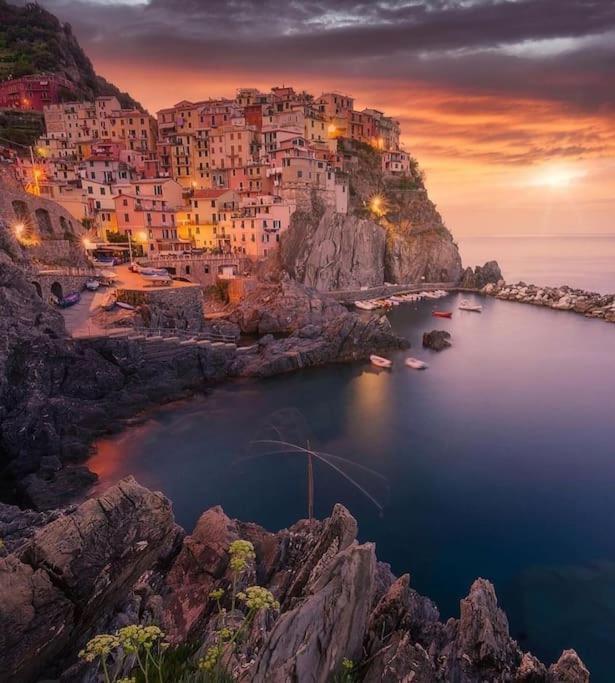 Apartmán La Terrazza Sul Golfo Dei Poeti Con Vista Mare Pitelli Exteriér fotografie