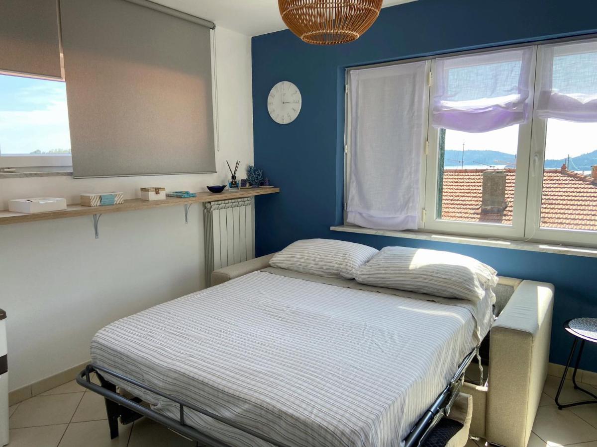 Apartmán La Terrazza Sul Golfo Dei Poeti Con Vista Mare Pitelli Exteriér fotografie